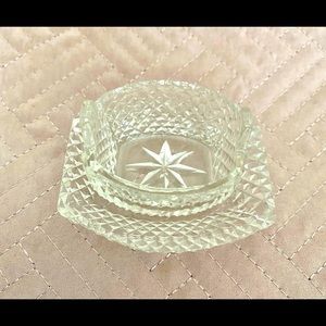 Crystal Salt Cellar/Trinket Dish